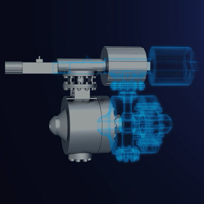 上海紐京高溫高壓密封球閥產(chǎn)品動畫制作